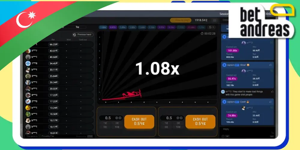 Aviator Betandreas oynamağa necə başlamaq lazımdır?