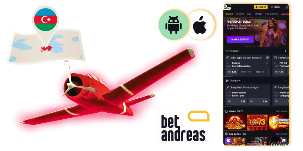 Betandreas Aviator proqramını yükləyin